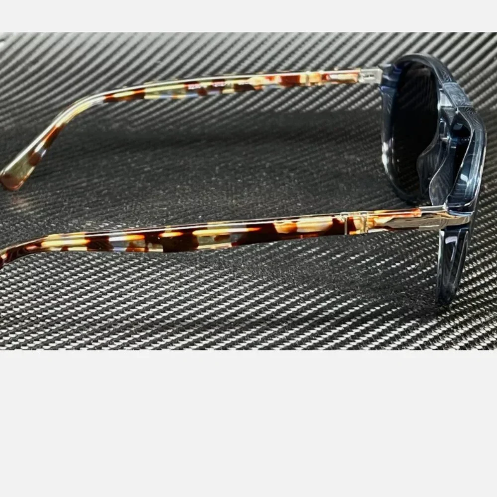 New Persol Men's Transparent 55mm Sunglasses